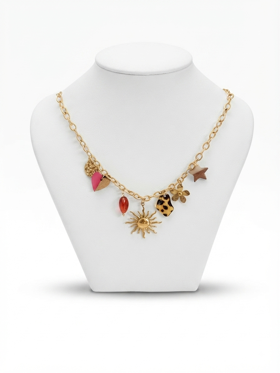 Collar Sol & Charms