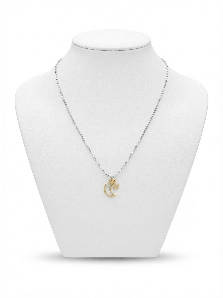 Collar Luna y Estrella