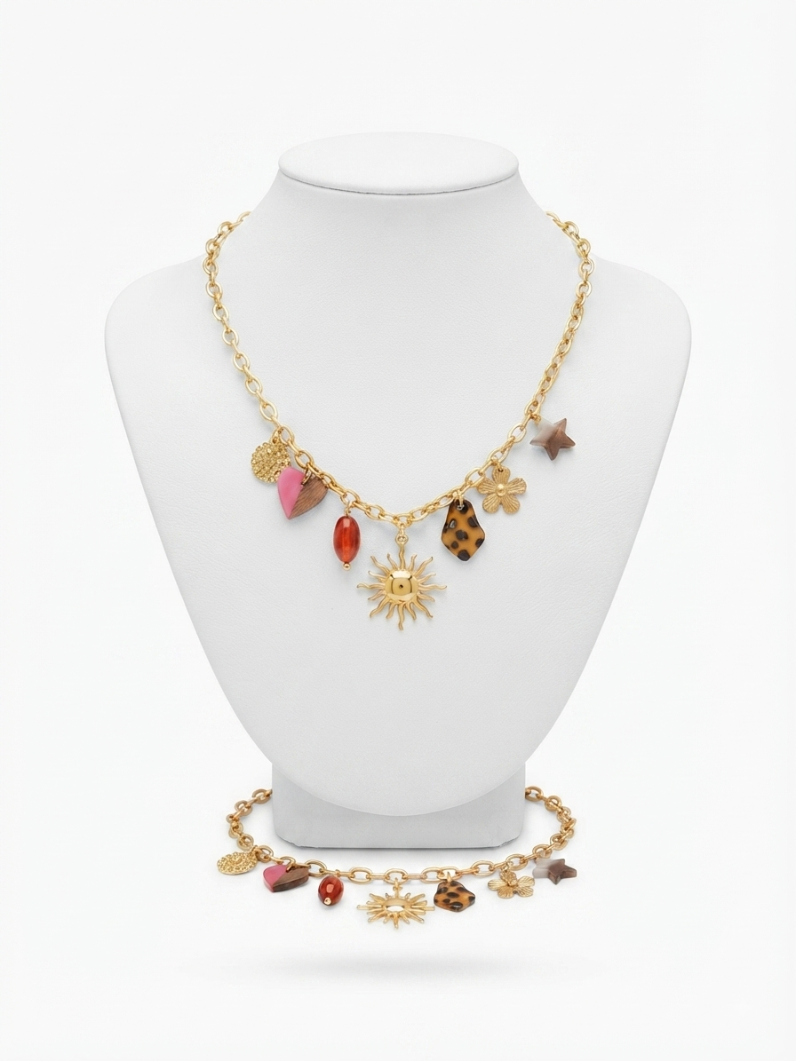Conjunto Dijes de Verano
