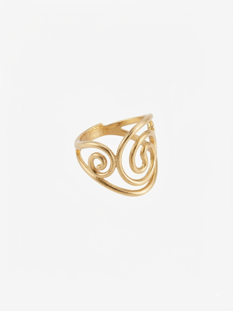 Sortija Espiral Océano