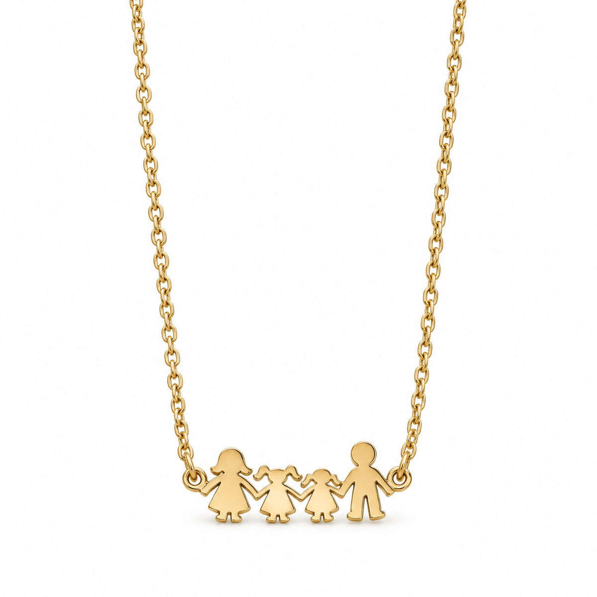 Collar familiar Dorado